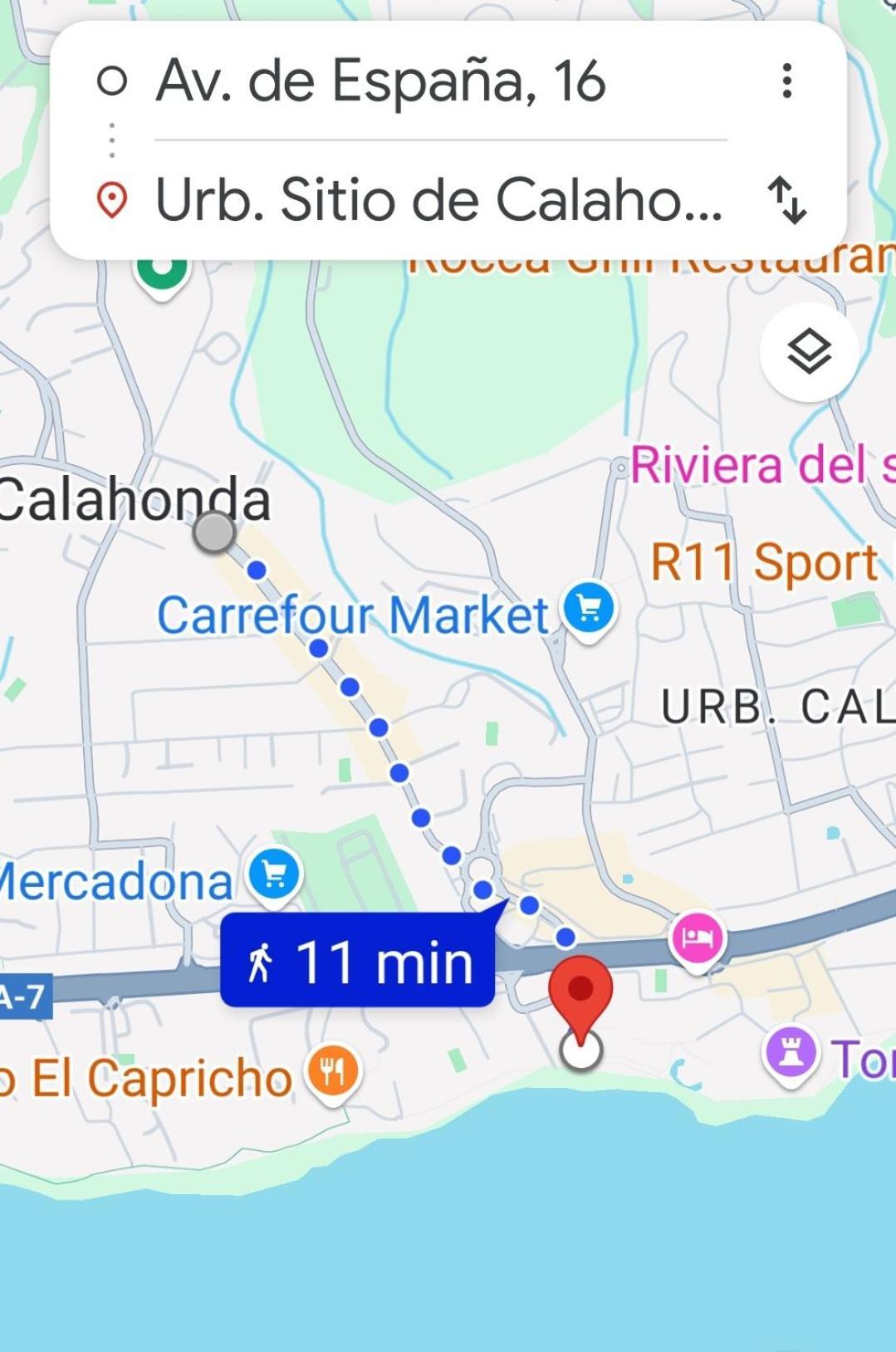 Beach House Casa Luna, Marbella Sitio de Calahonda Eksteriør bilde